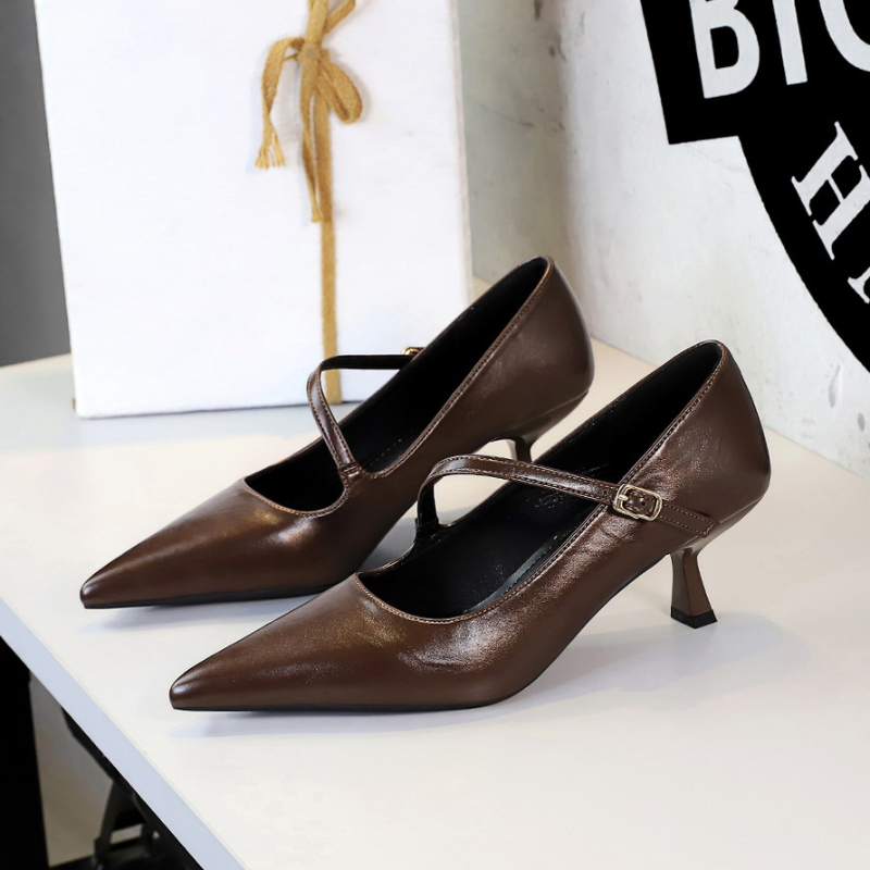 METAL POINTED TOE, BANQUET KITTEN HEELS US1018-134CLARET