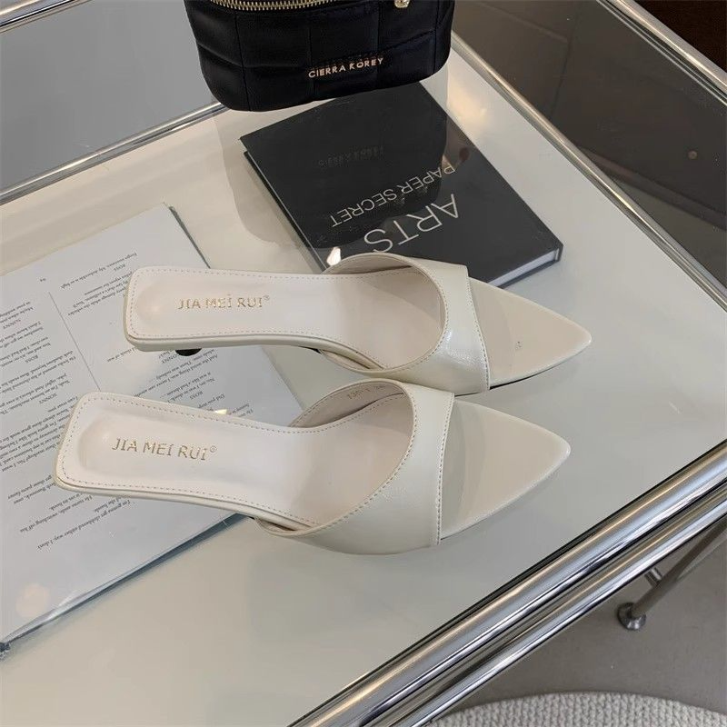 CHIC POINTED MULE HEELS US1000-210Of