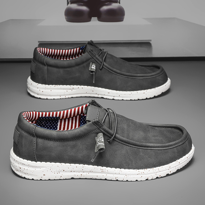 FOREIGN TRADE SLIP-ON CASUAL SHOE 0198Gy