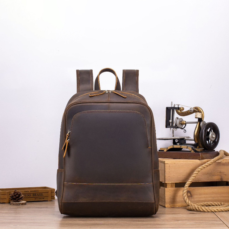 CRAZY HORSE LEATHER MEN'S BACKPACK GB-9027