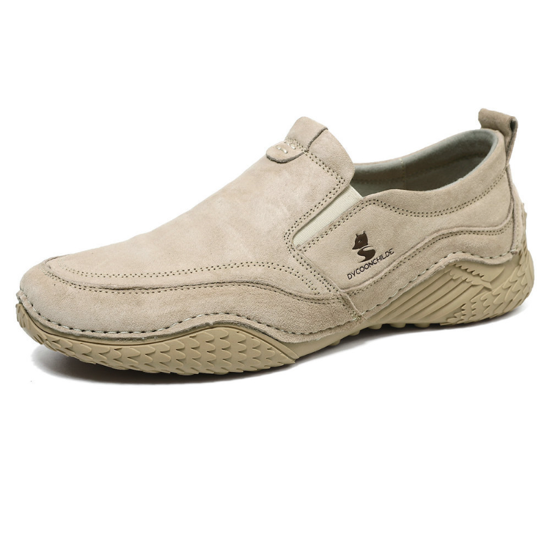 VERSATILE LOW-TOP GENUINE LEATHER CASUAL SHOE GB-9913
