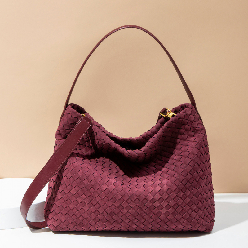VERSATILE LARGE CAPACITY WOMEN'S BAG 0895Claret