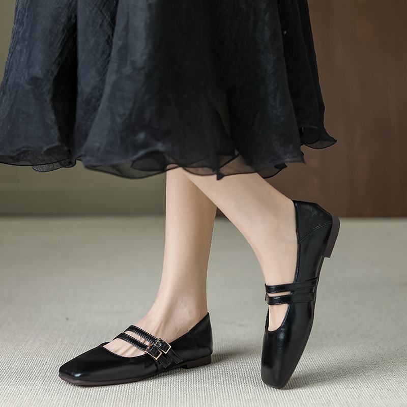 STOCK OUT NON-SLIP TENDON SOLE FLAT SHOE 3771B