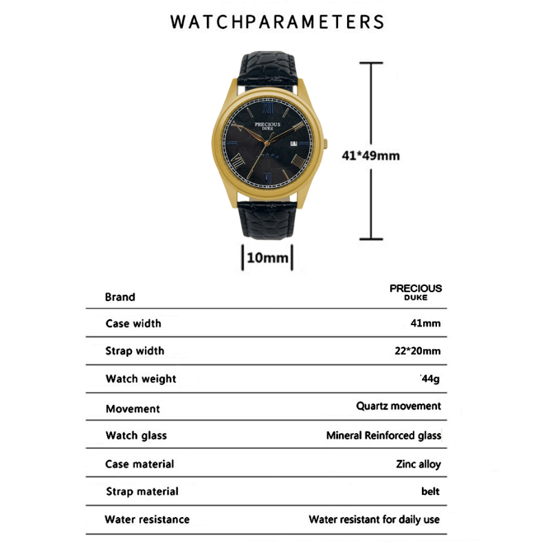 PRECIOUS DUKE QUARTZ P8215GB