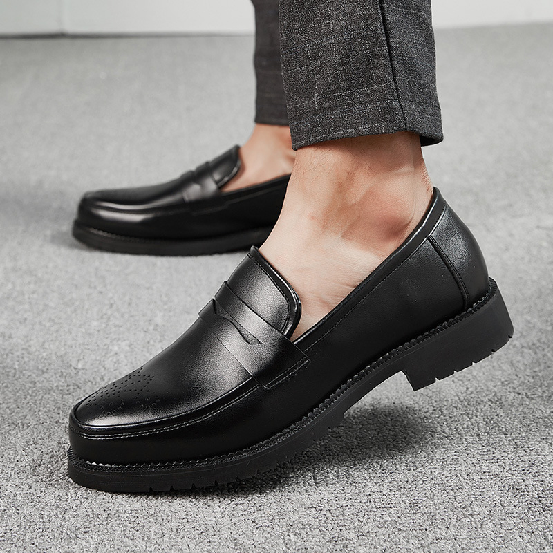BRITISH STYLE  CARVED POINTED  SHOE GB-0H07