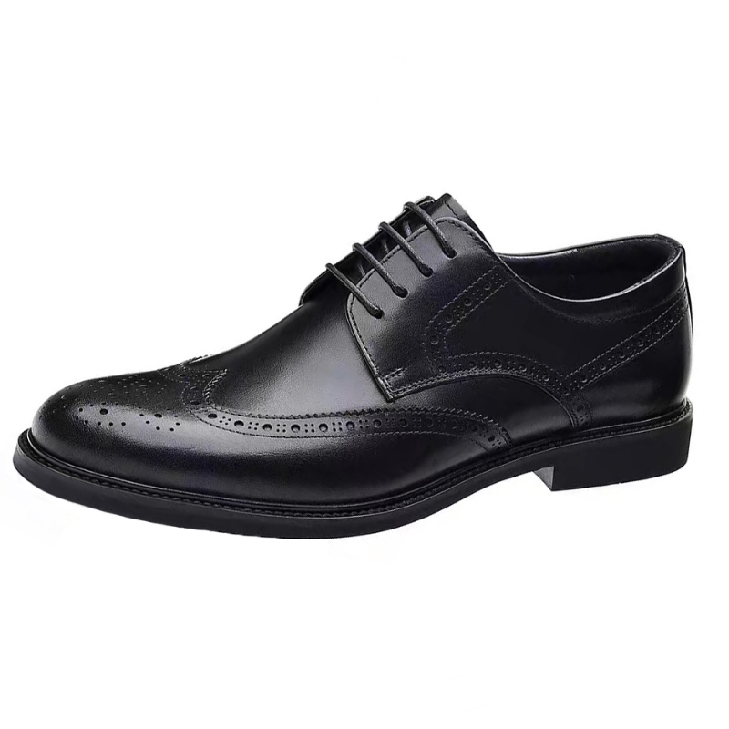 BRITISH STYLE CARVED POINTED SHOE GB-5668