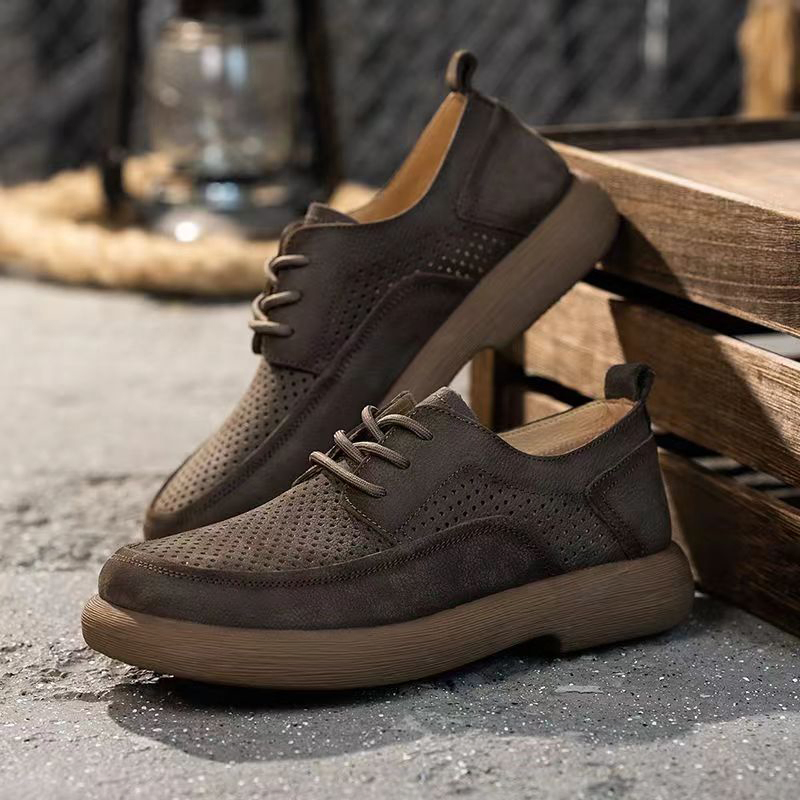BREATHABLE THICK SOLE CASUAL SHOES GB-9096