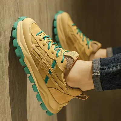 RETRO HIGH-END BREATHABLE CASUAL SHOE 3312WHEAT