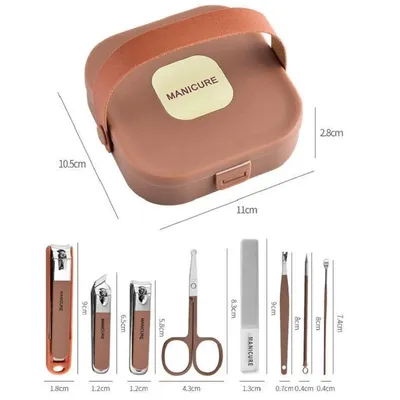 Manicure Professional Nail Clipper Set (7 Pc)