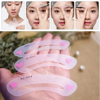 Eyebrow Shaping Guide (1 Set/2 pc)