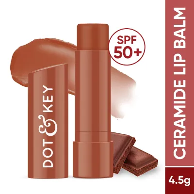 Dot and Key Barrier Repair Hydrating Tinted Lip Balm SPF 50 PA+++ Cocoa Nude 4.5g	