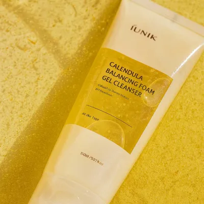 iUNIK Calendula Balancing Foam Gel Cleanser 150ml	