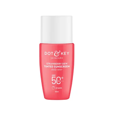 Dot and Key Strawberry Dew Tinted Sunscreen SPF 50+ PA++++ (03 Sand)