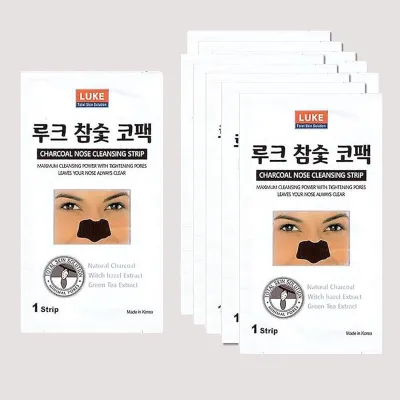 Luke Charcoal Nose Cleansing Strip 10 Strips	