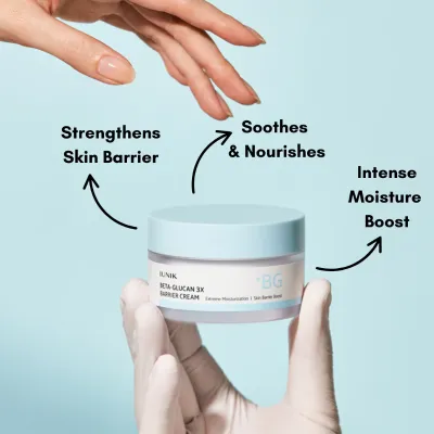 Iunik + BG Beta Glucan 3X Barrier Cream 50ml
