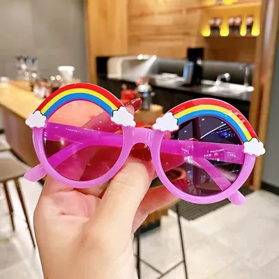 Rainbow Color Children Sunglasses