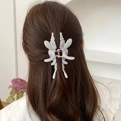 Sea Shell Acrylic Conch Hair Claw