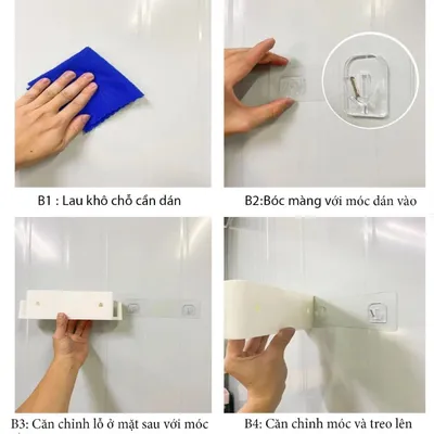 HOME Wall-Mounted Toothbrush Holder With Lid