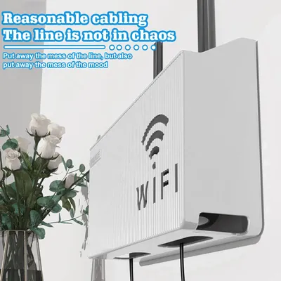 Wall Mounted Wireless Wifi Router Shelf 