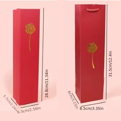 Valentine's Day Rose Jewelry Box (Without Jewelry)