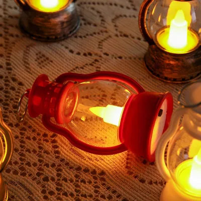 Ramadan Decor Lantern Wind LED Lights (1 Pc)