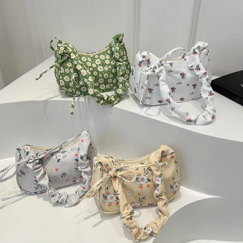 Floral Minimalist Shoulder Bag