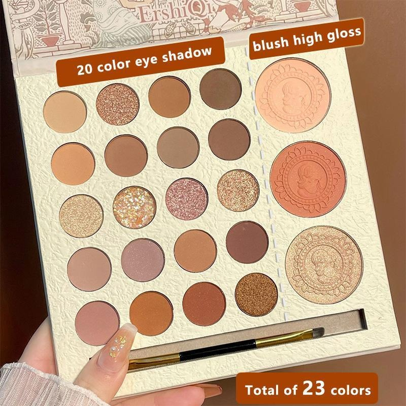 23 Colors Eyeshadow Palette with Brush