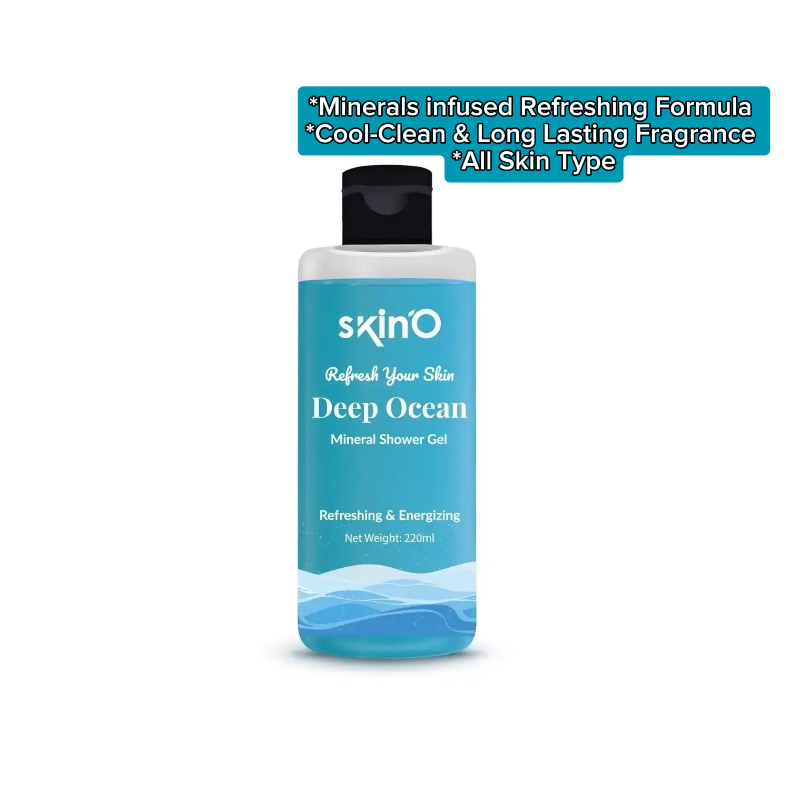  SkinO Deep Ocean Mineral Shower Gel 220 ml