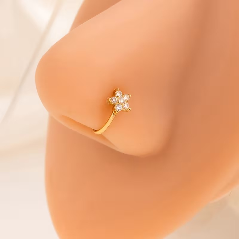 Stainless Steel Non-Pierced Clip Nose 