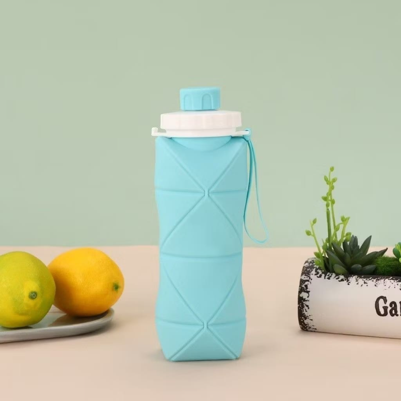 Silicone Folding Water Bottles (600ML)