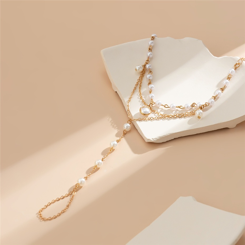 Pearl Link Chain Aliban Bracelet