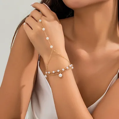Pearl Link Chain Aliban Bracelet