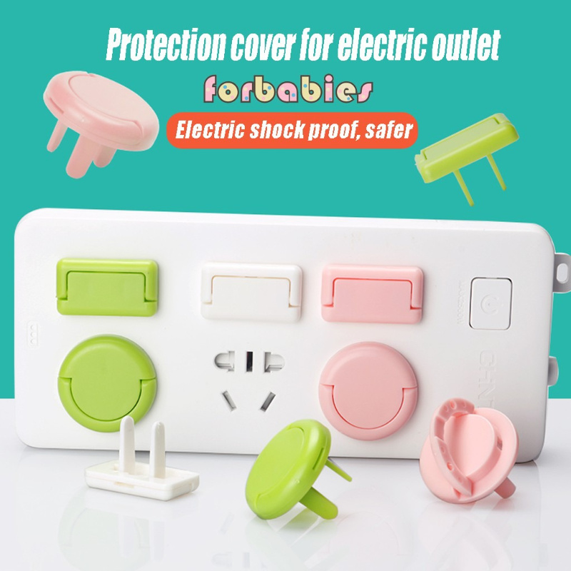 10 Pcs Electric Socket Plug Protector Cover