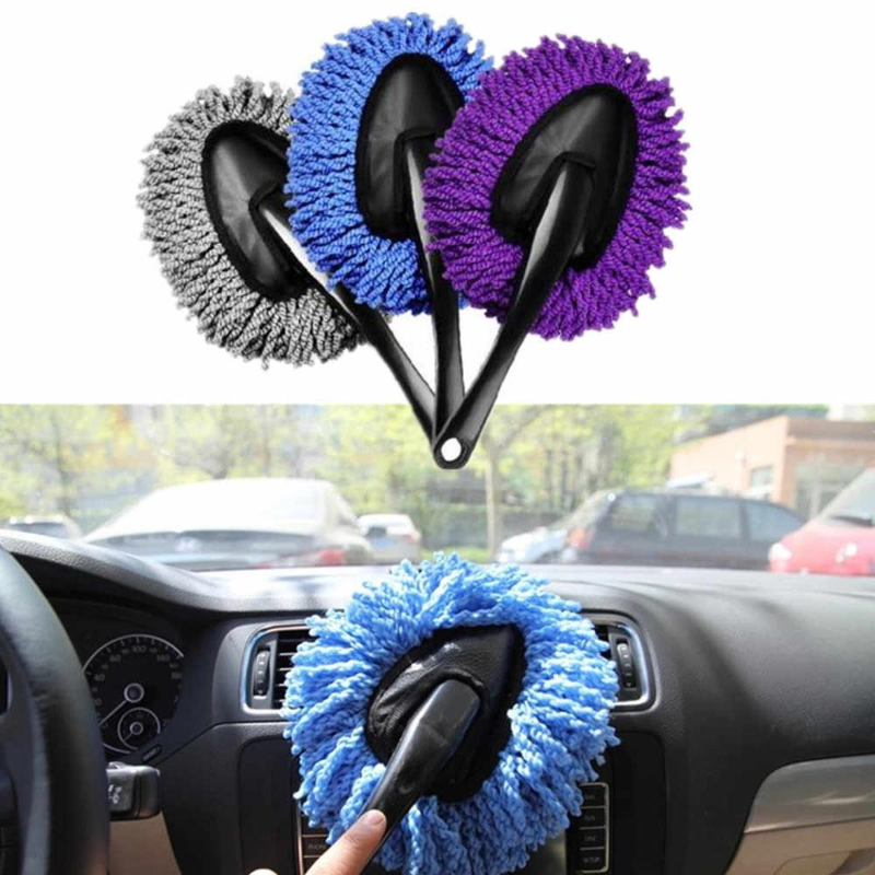 Portable Microfiber Car Cleaning Brush