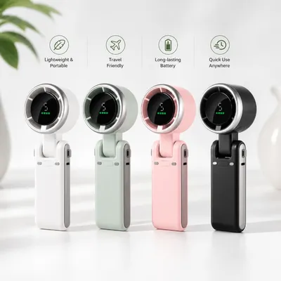 3600mAh Rechargeable USB Power Handheld Fan
