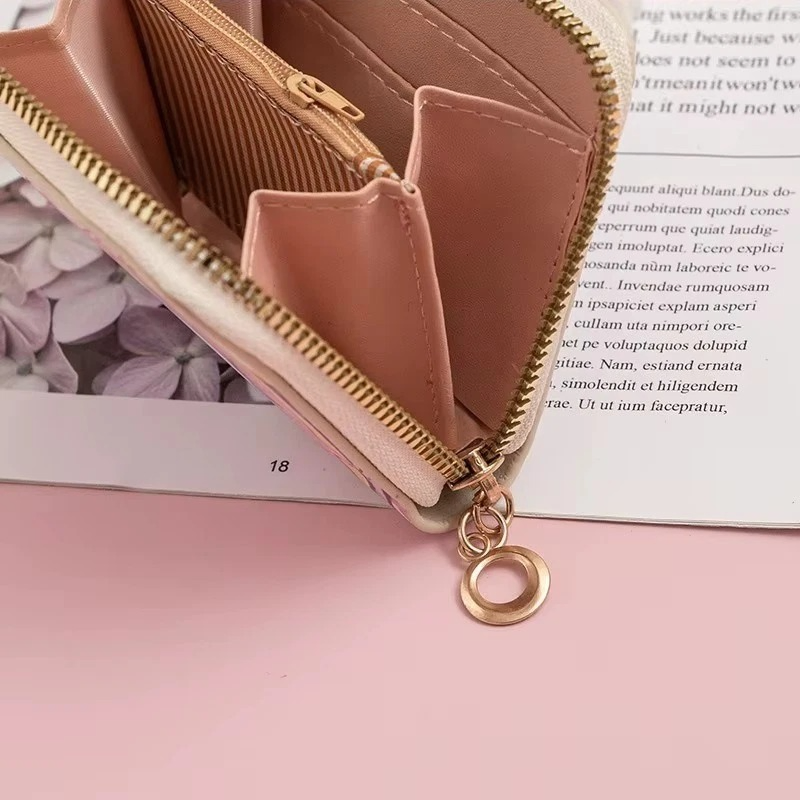 Kawaii Zip-Around Wallet Coin Purse