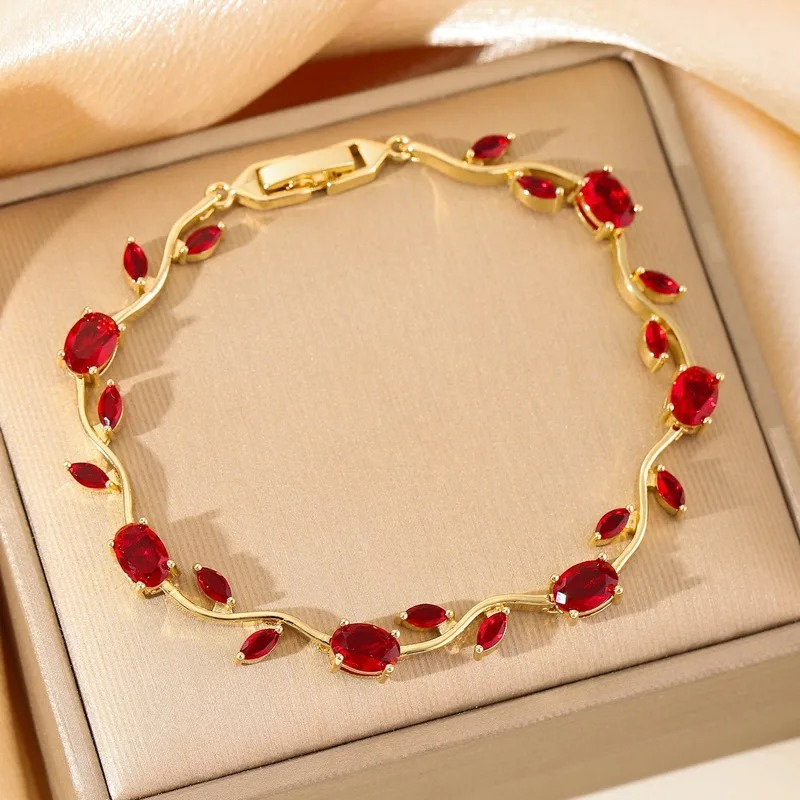 Luxury Trendy Tulip Flower Bracelet