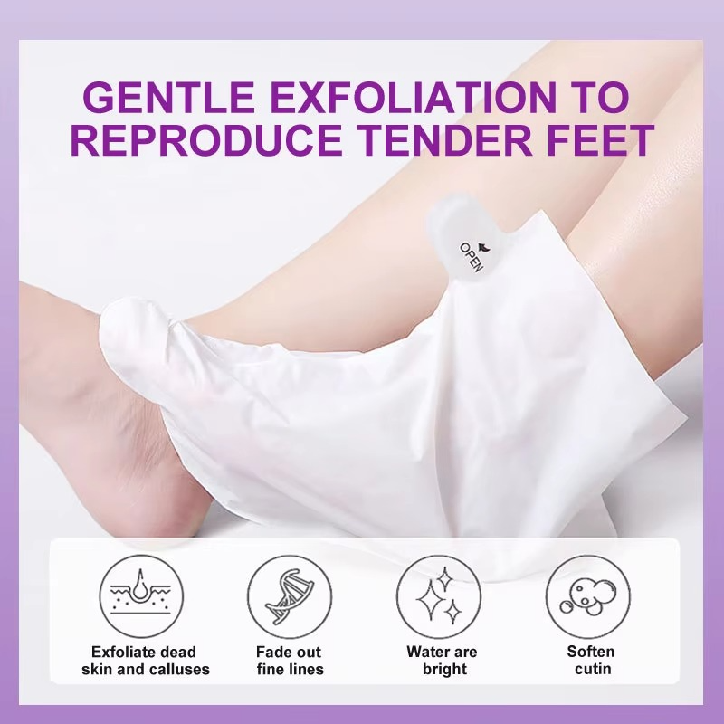 Peeling Foot Heel Sheet Mask (1-Pair)