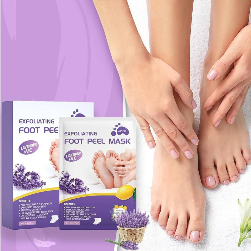 Peeling Foot Heel Sheet Mask (1-Pair)