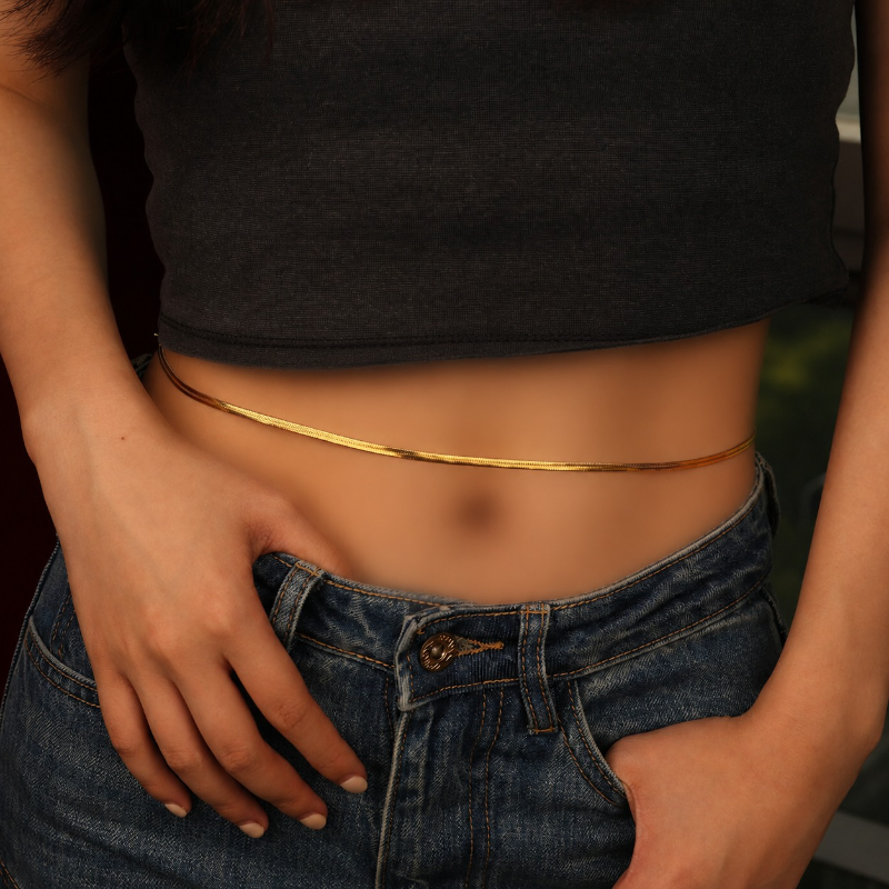 Snake Bone Chain Waist Chain 