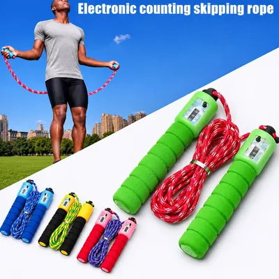 Sponge Handle Counting Jumping Rope