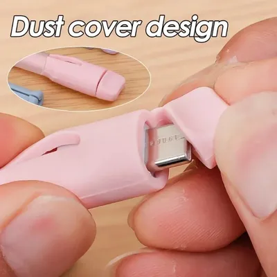 Flexible Silicone Cable Protector USB To TypeC (USB To TypeB)