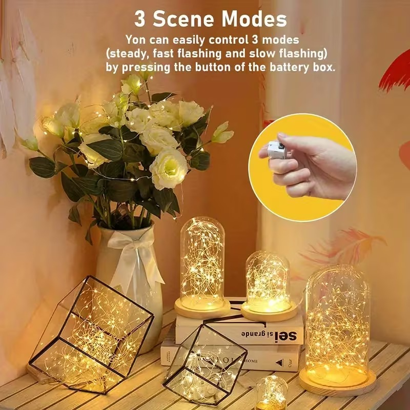 LED Mini String Fairy Lights (2pc)