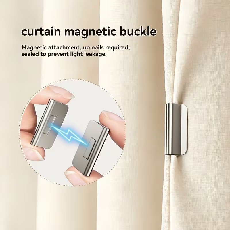 Magnetic Curtain Clip Buckle Set (3 Set)