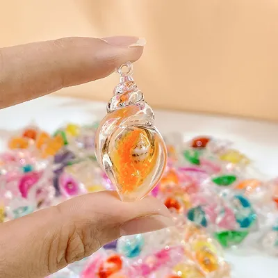  DIY Acrylic Shell Jewelry Glow-In-The-Dark (5 Pcs)