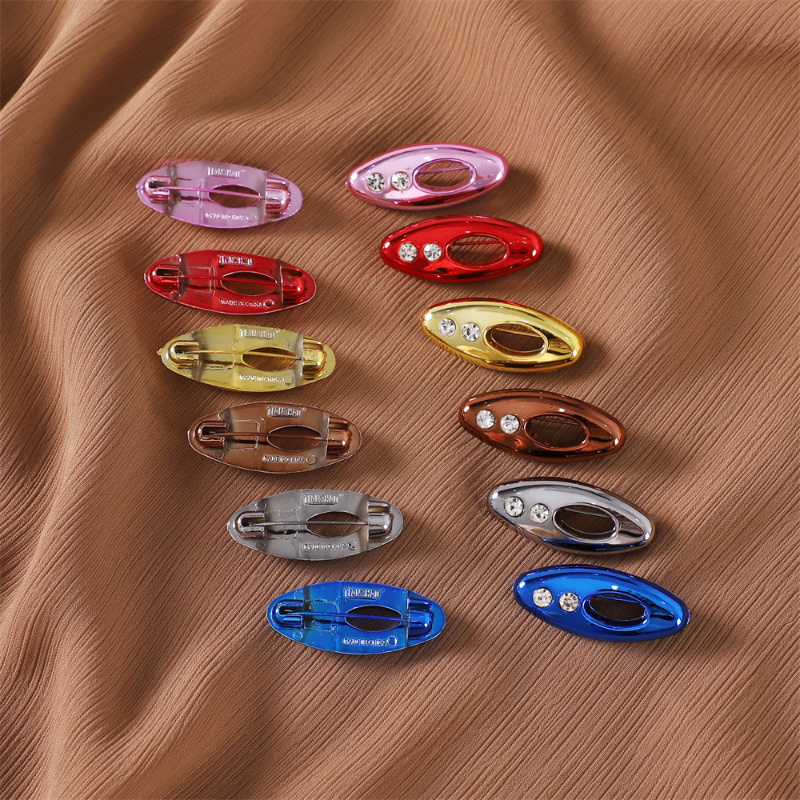 10 Pcs Rhinestone Decor Hijab Pin