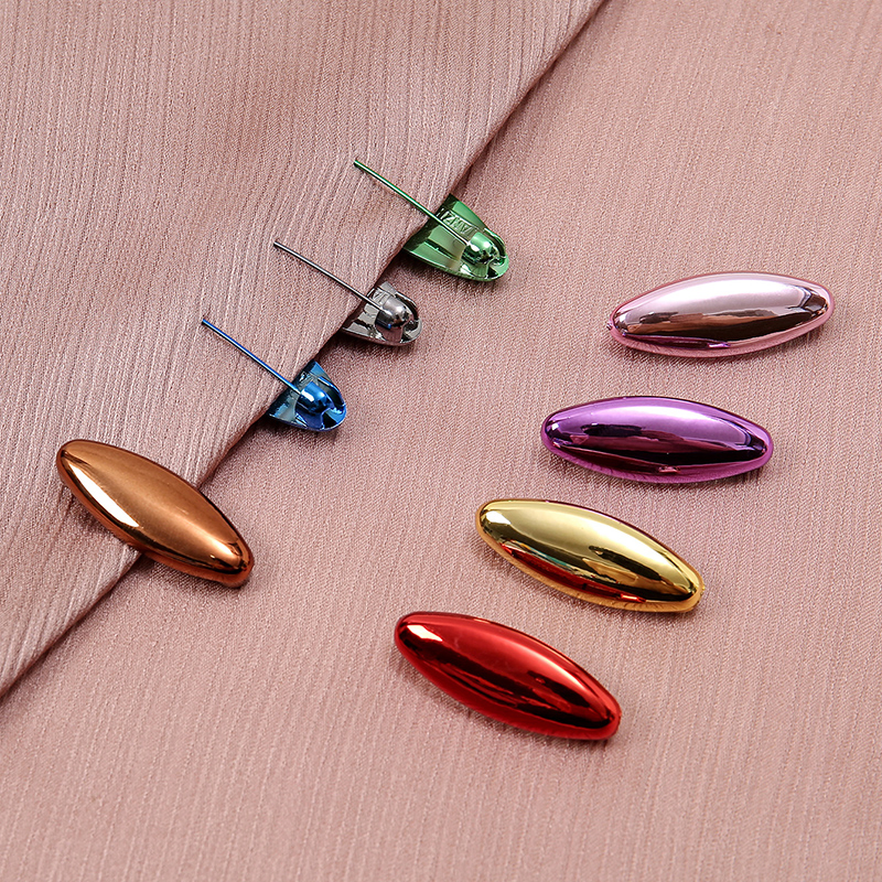Colorful Plastic Hijab Scarf Clips (10 Pcs)