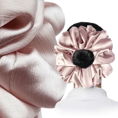 Premium Muna Satin Scrunchies (4 Pcs)
