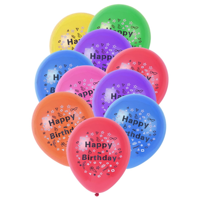 High-Quality Multicolor Large Balloons (20 Pcs)