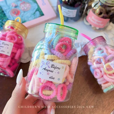 Korean Soft Knit Mini Hair Tie Set 